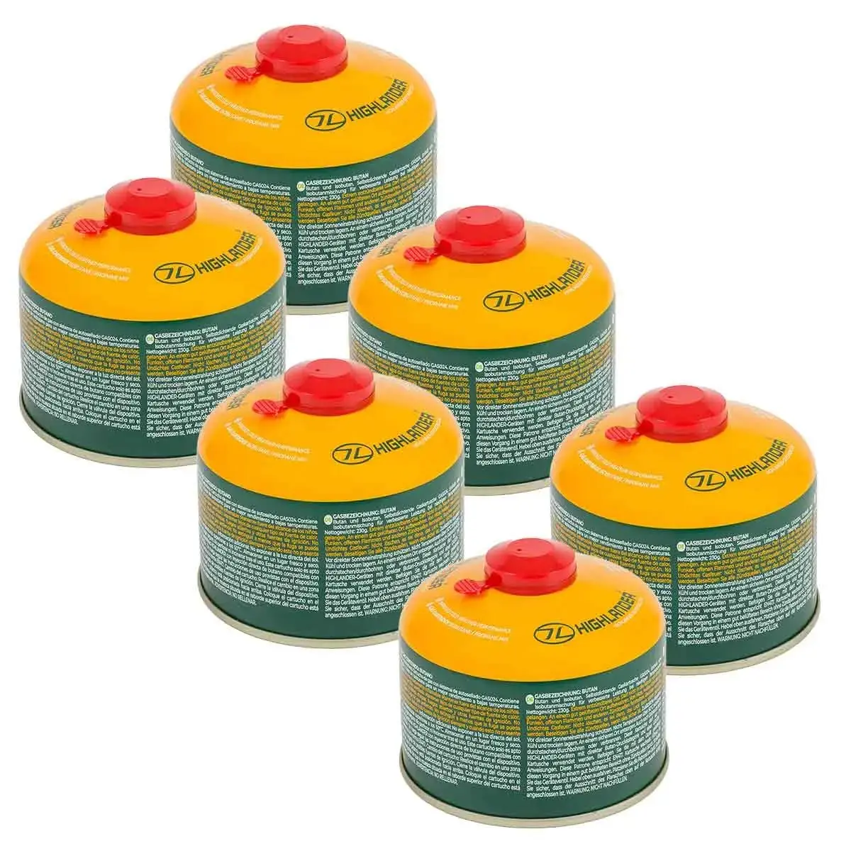 Highlander Valved Camping Gas Cartridge - Image 7