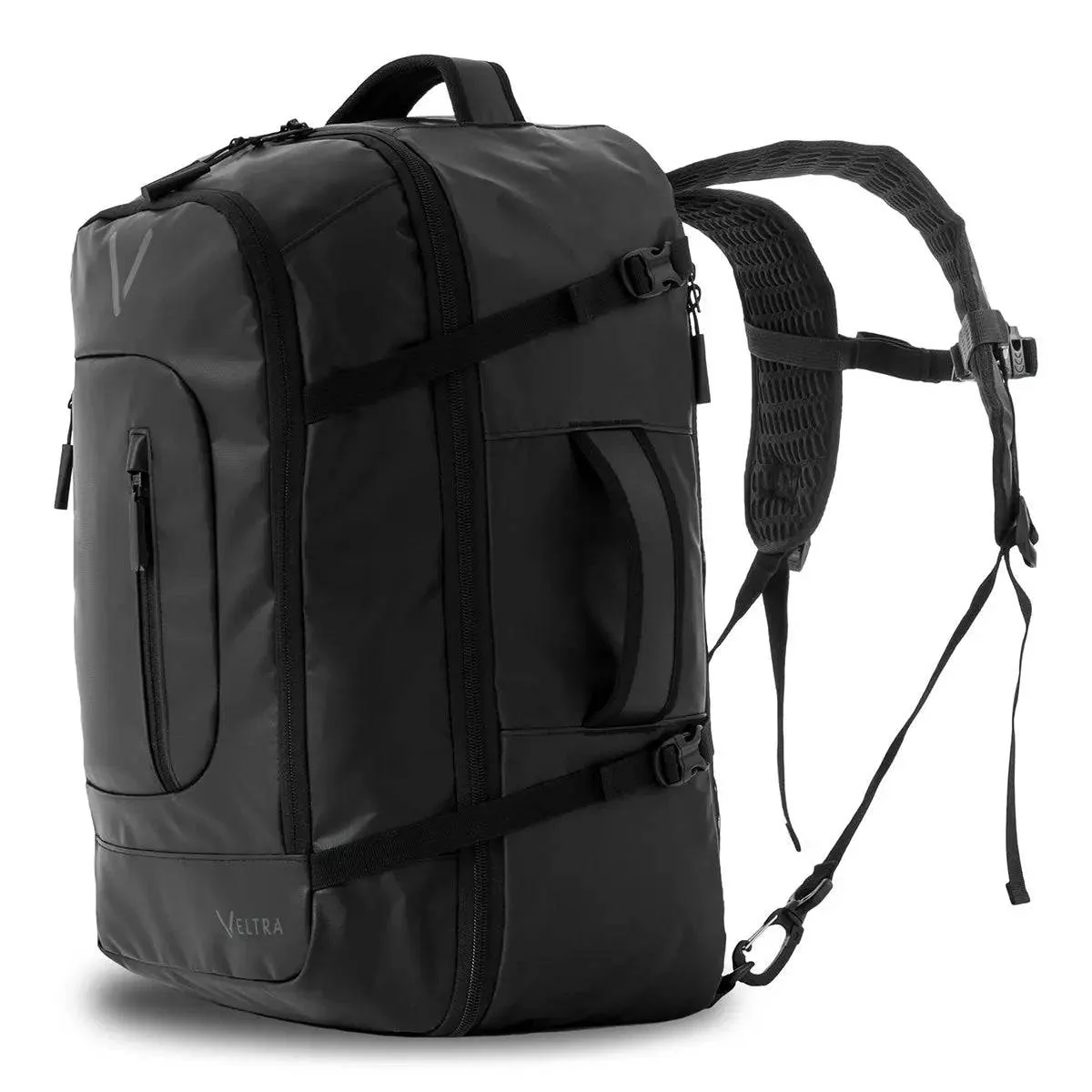 Highlander Veltra 44L Cabin Bag Black - Image 2