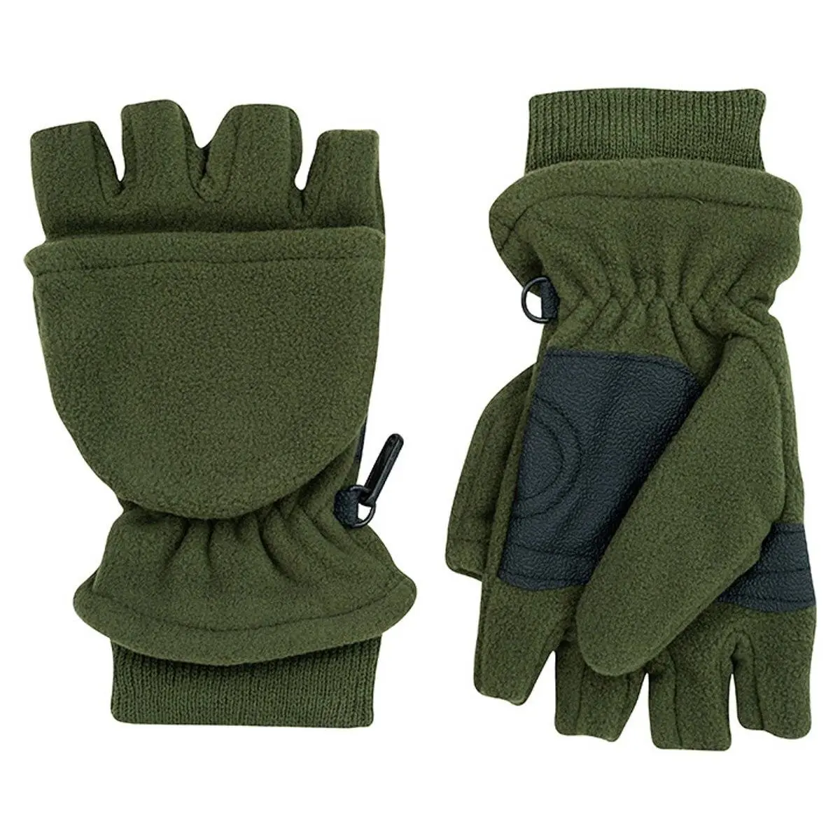 Jack Pyke Fleece Fingerless Shooters Mitt
