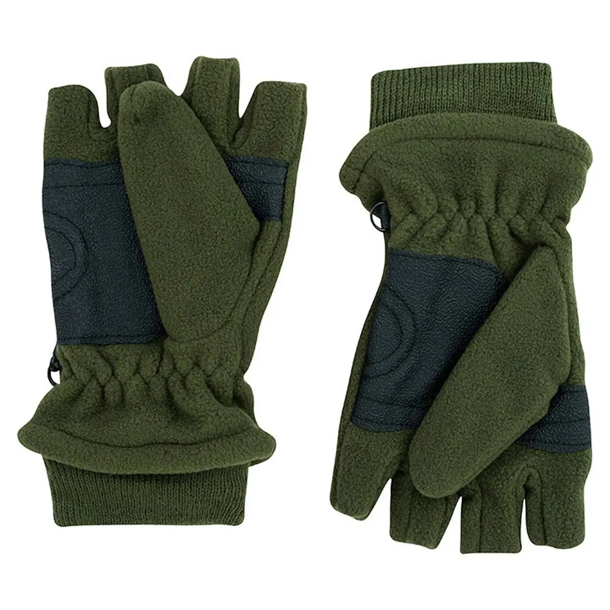 Jack Pyke Fleece Fingerless Shooters Mitt - Image 2