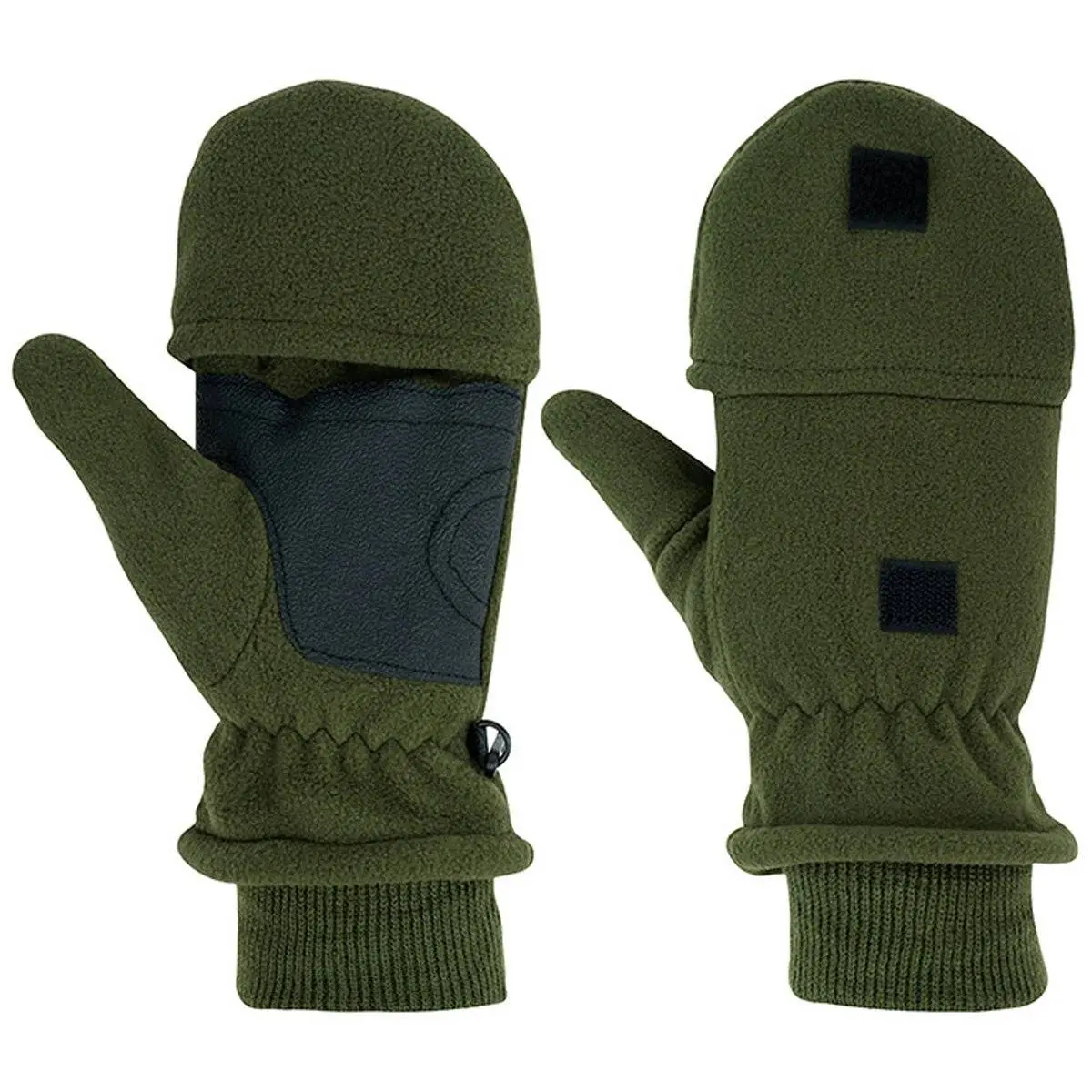 Jack Pyke Fleece Fingerless Shooters Mitt - Image 4