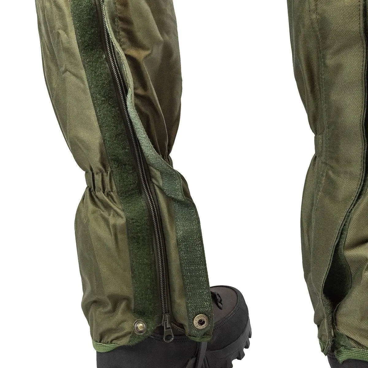 Jack Pyke Waterproof Gaiters Olive Green - Image 4