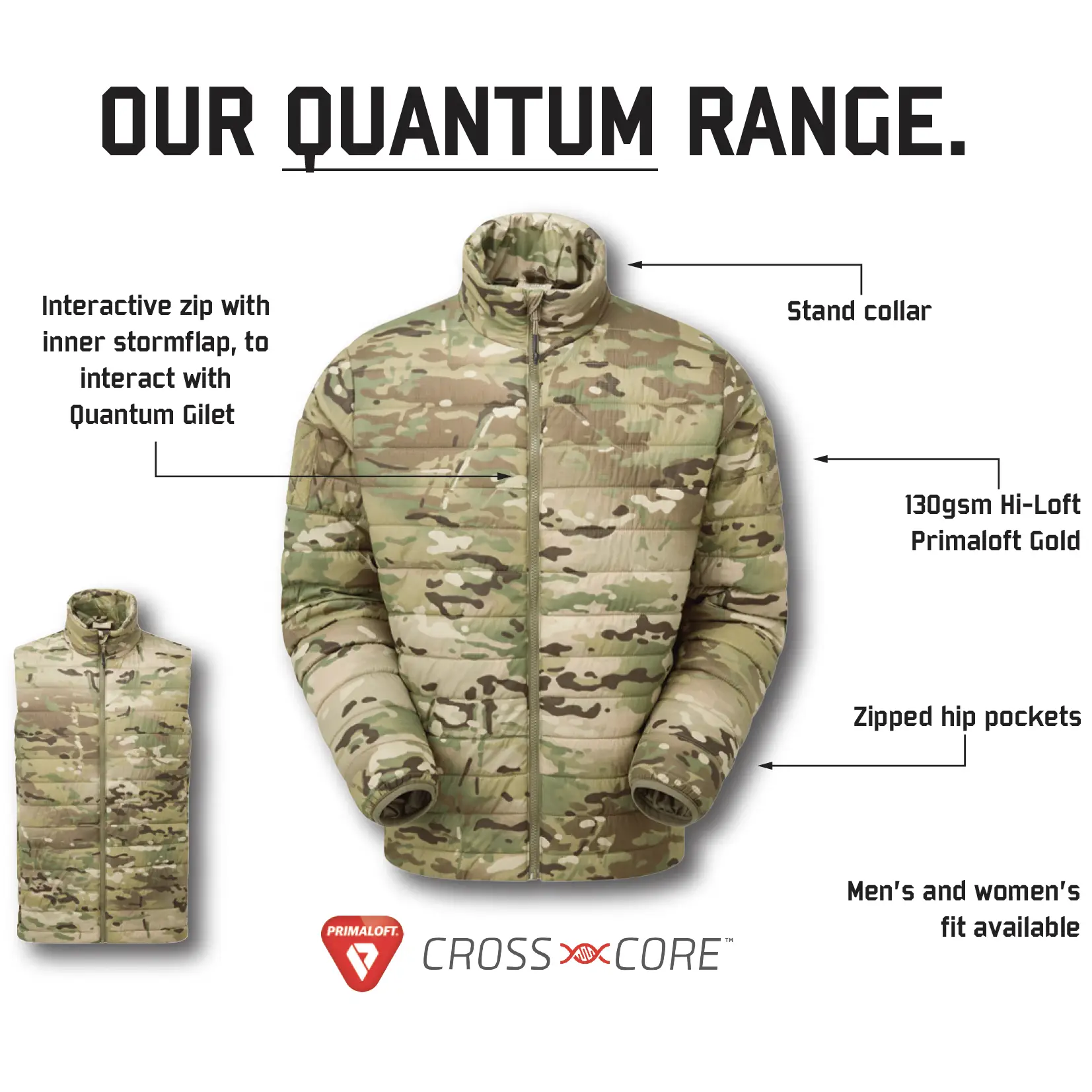 Keela Quantum Core Primaloft Jacket Multicam - Image 5