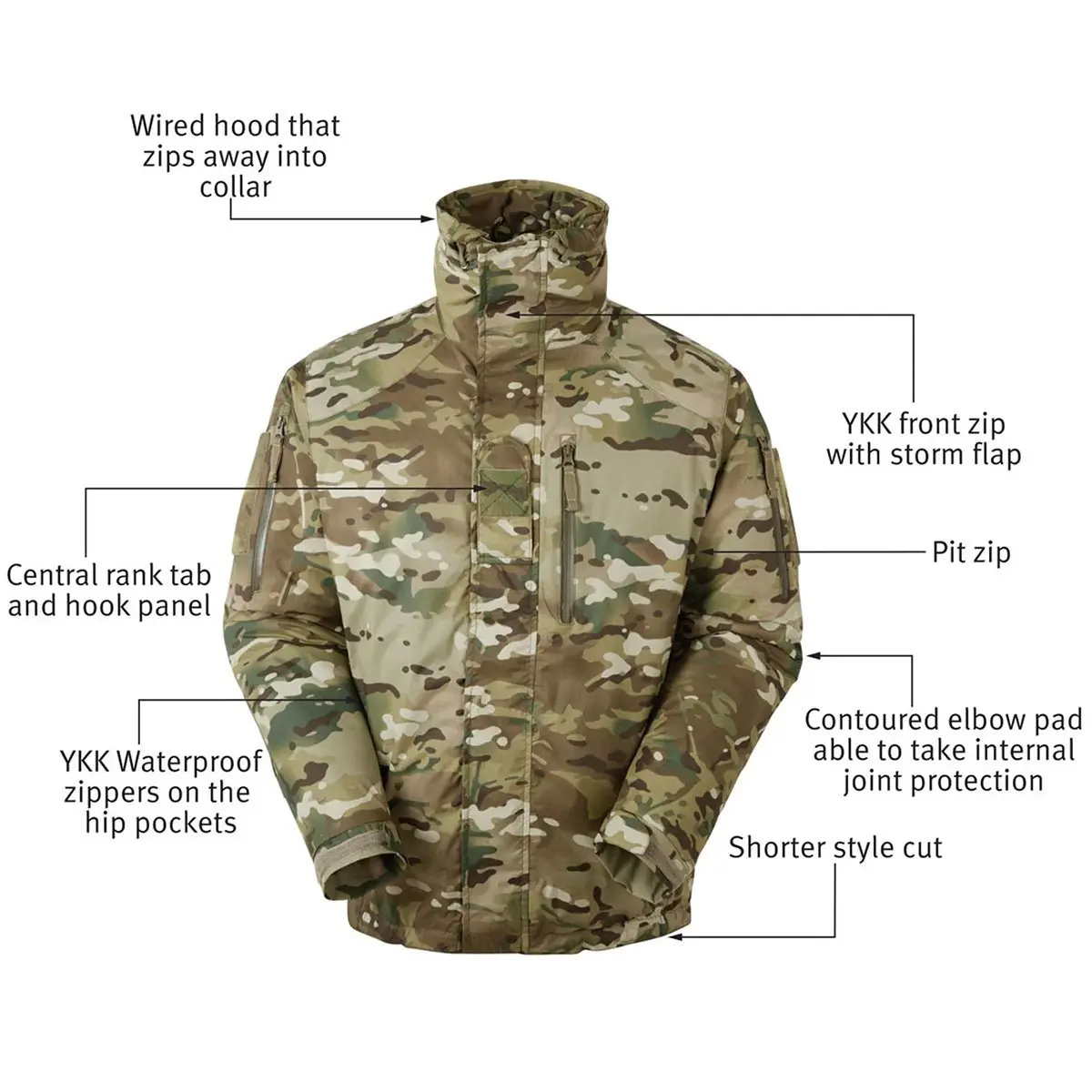 Keela SF Mk5 Belay Jacket Waterproof MTC - Image 3