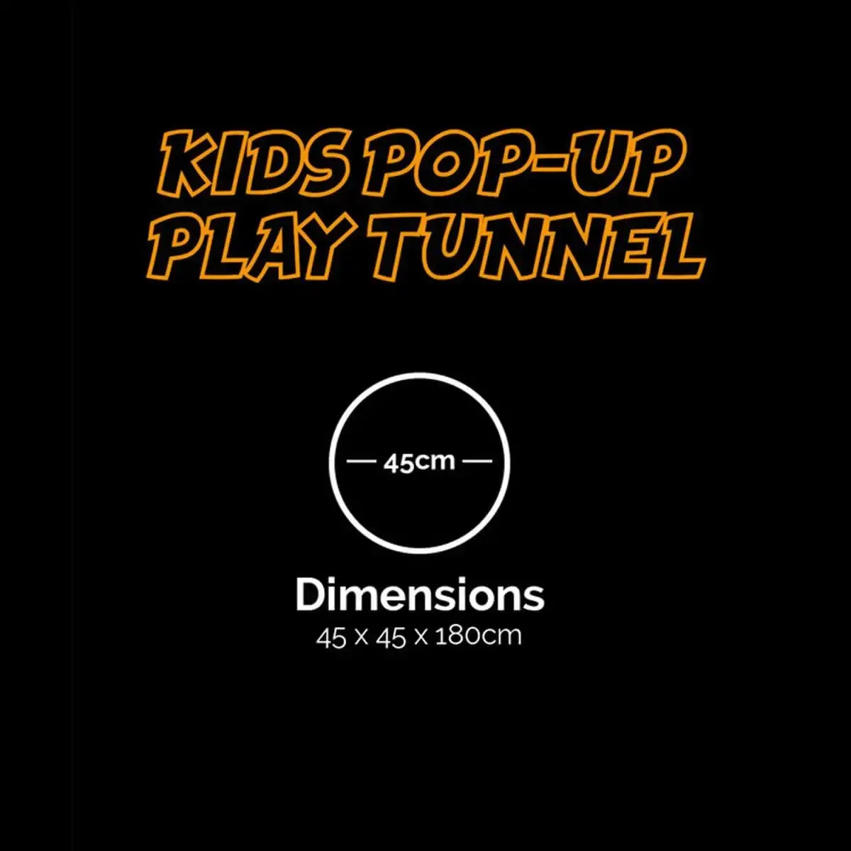 Kombat Kids BTP Pop Up Play Tunnel - Image 3