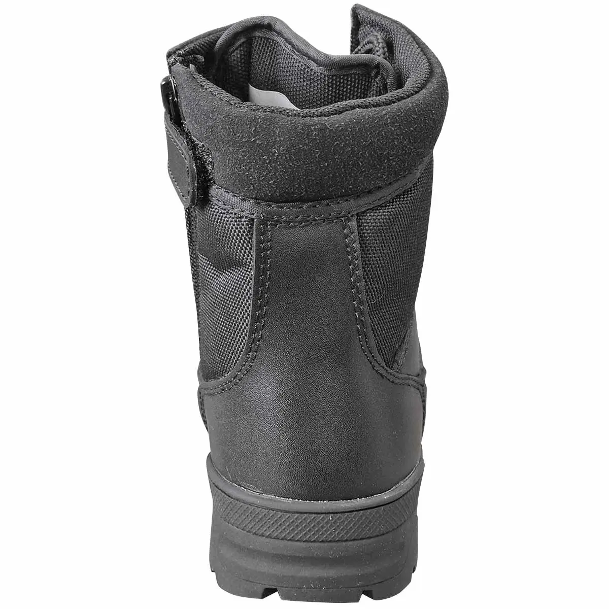 Kombat Kids Black Boots Half Leather Patrol Style Pair - Image 3