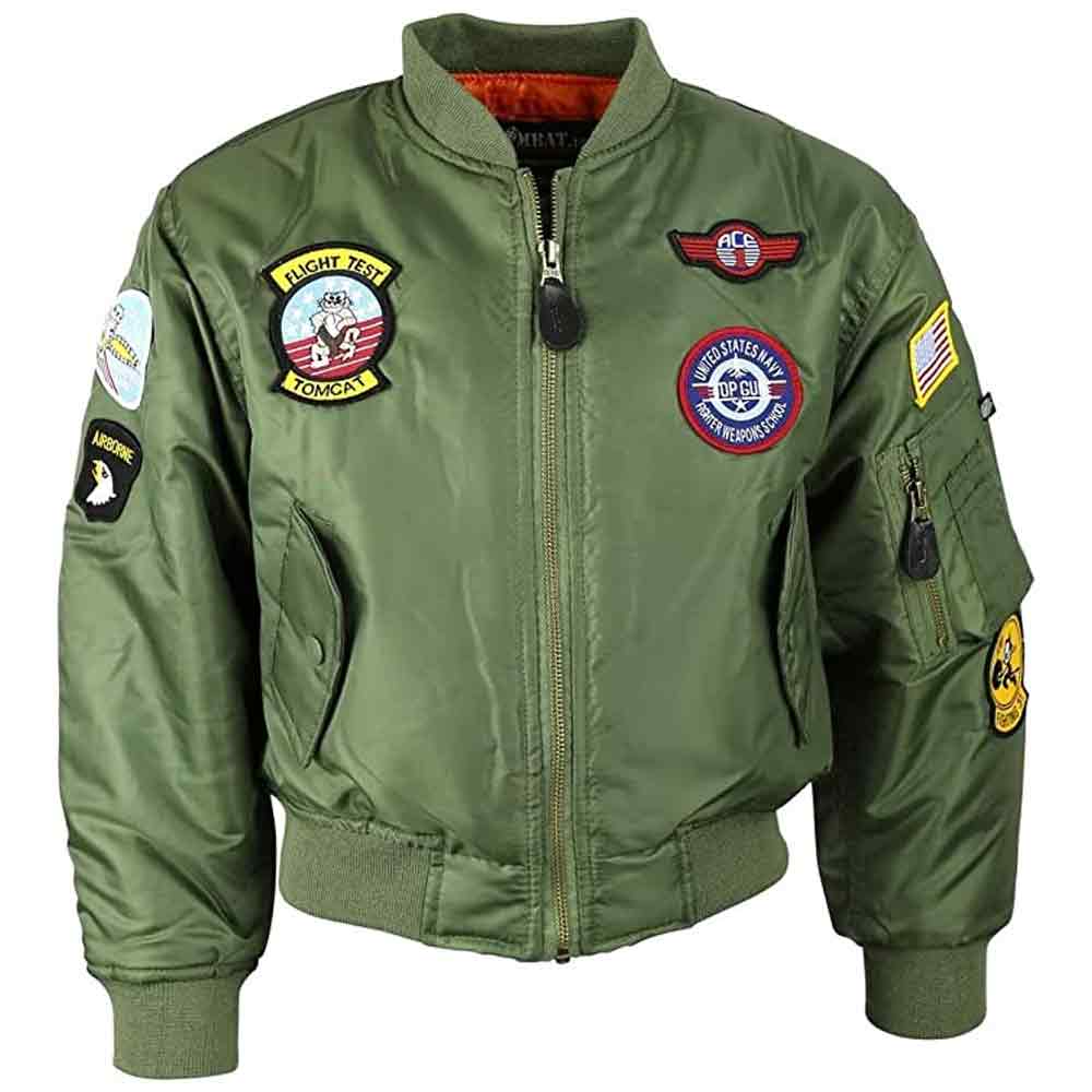 Kombat Kids MA1 Top Gun Flight Jacket