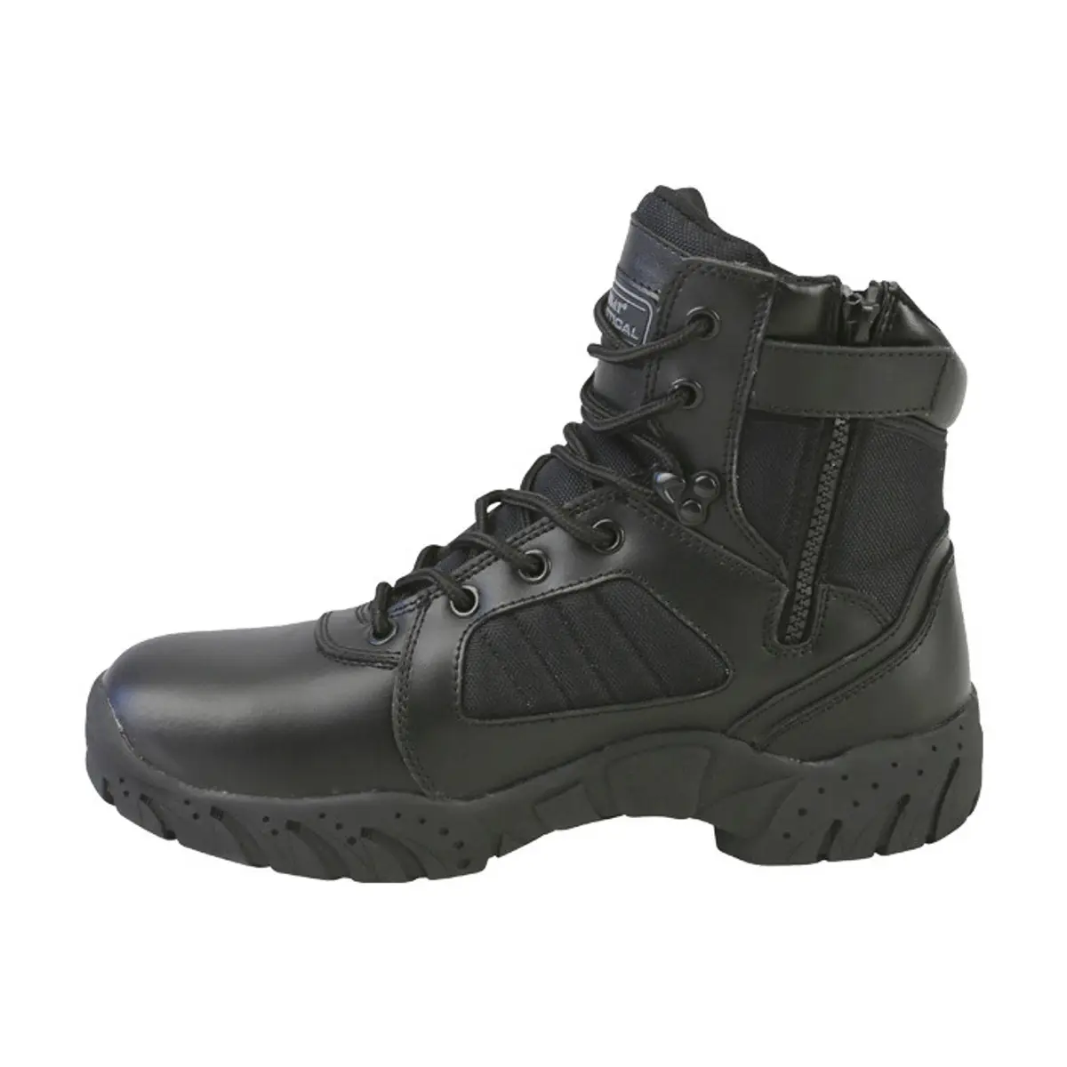Kombat UK 6 Inch Pro Side Zip Tactical Combat Black Boots - Image 2