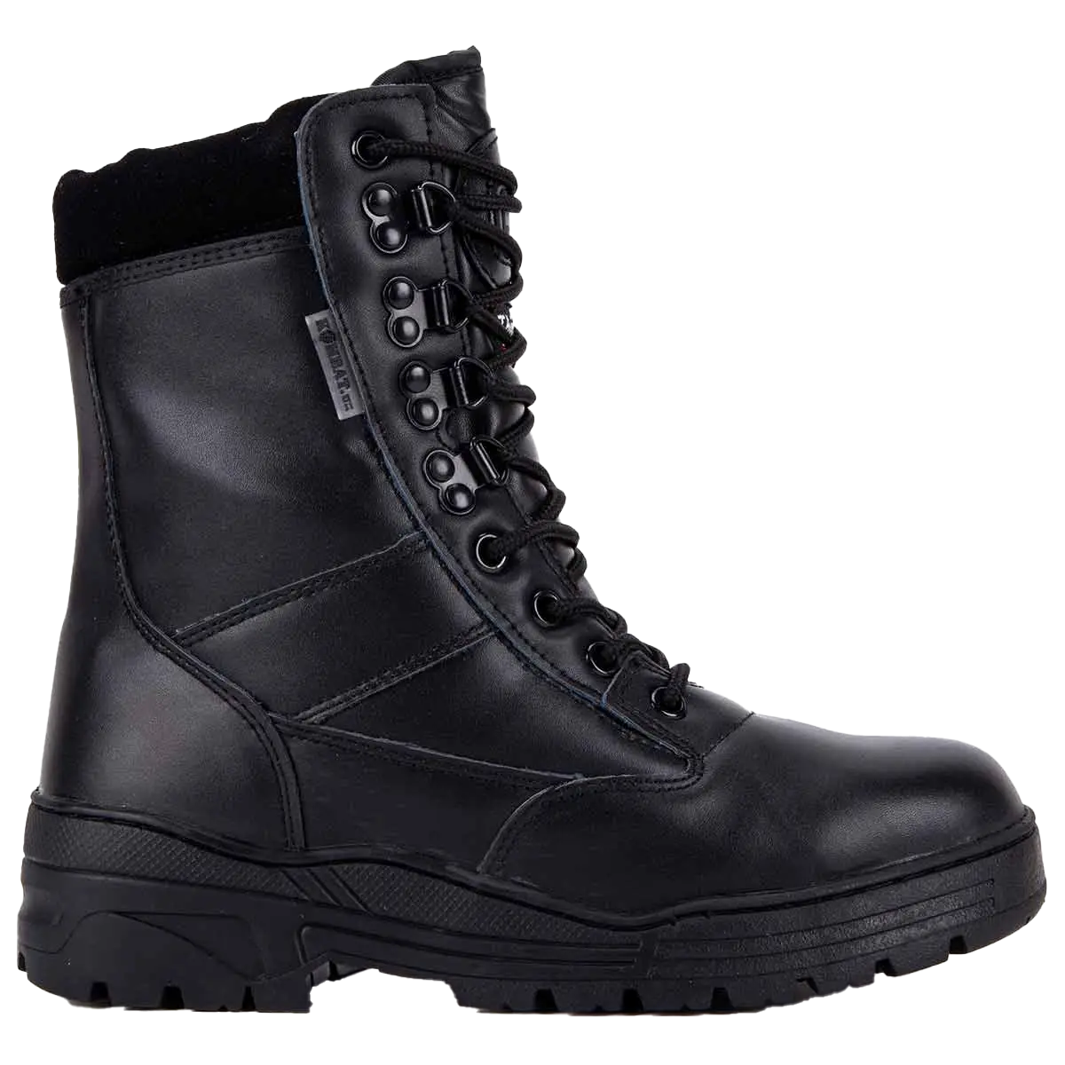 Kombat UK All Leather Patrol Boots Black - Image 3
