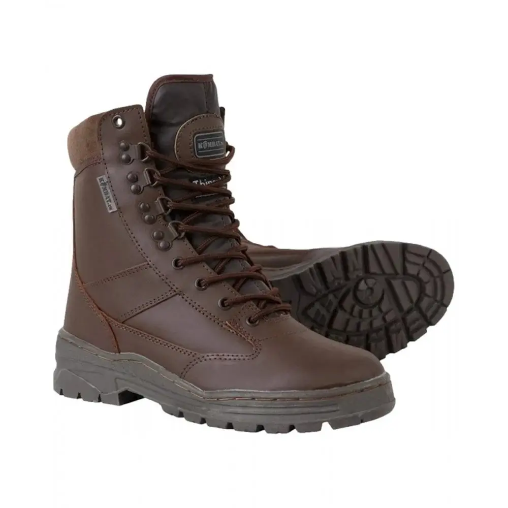 Kombat UK Leather Patrol Boots MoD Brown - Image 2