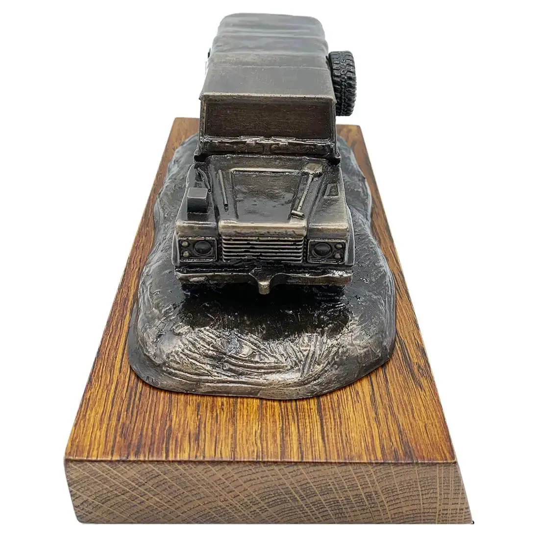 Land Rover Defender Bronze Resin Statue - Image 3