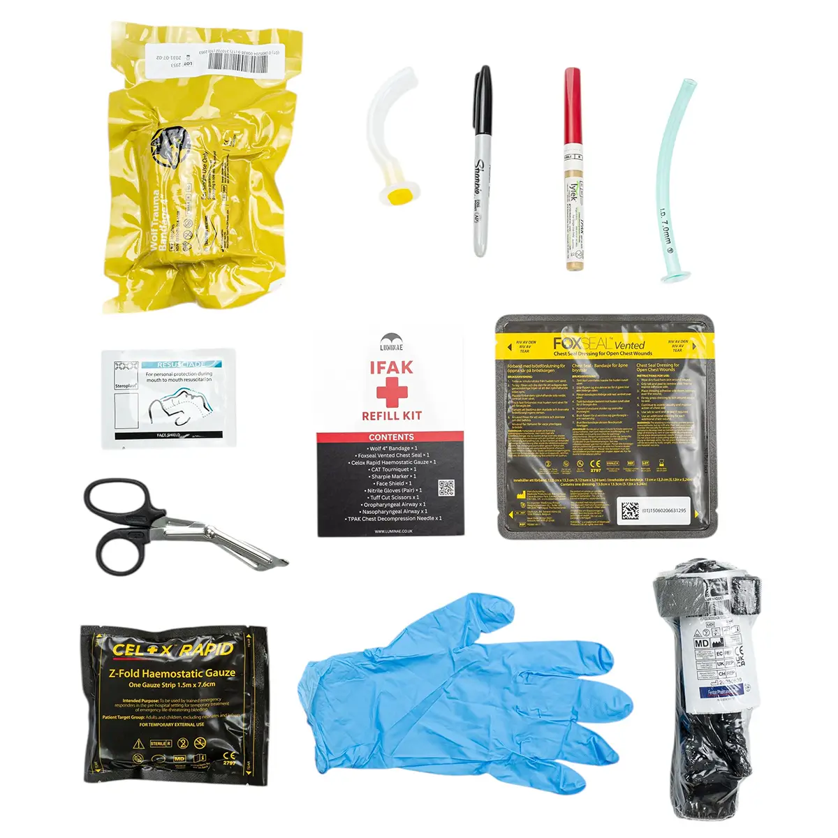 Luminae Pull Out IFAK Medical Pouch in Multicam - Image 6