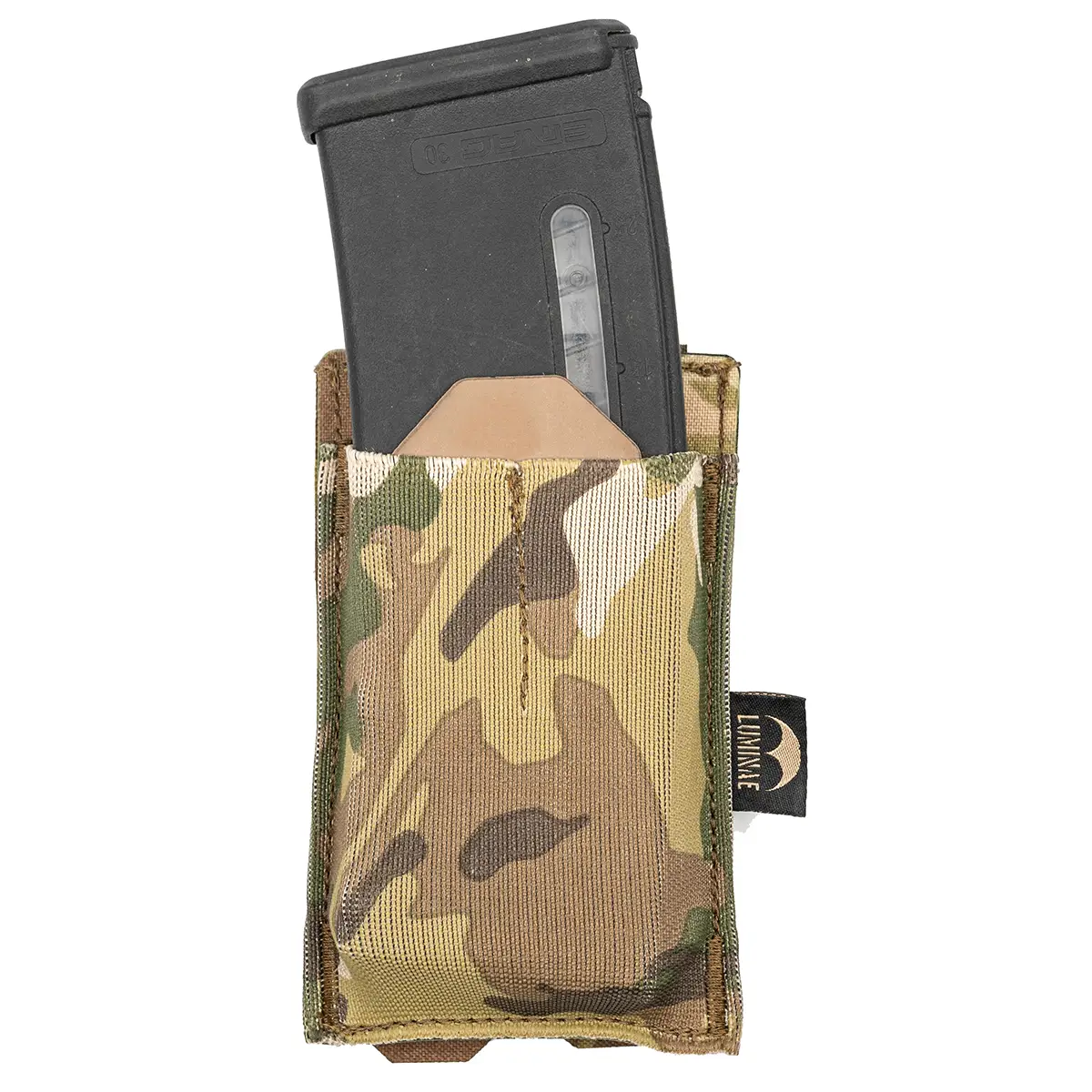Luminae Single Elastic Mag Pouch Multicam