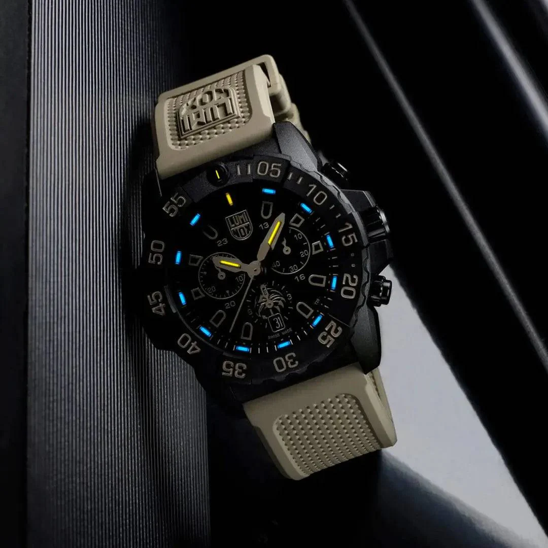 Luminox Navy Seal Foundation Chronograph Dive Watch Sand XS.3590.NSF.SET - Image 9