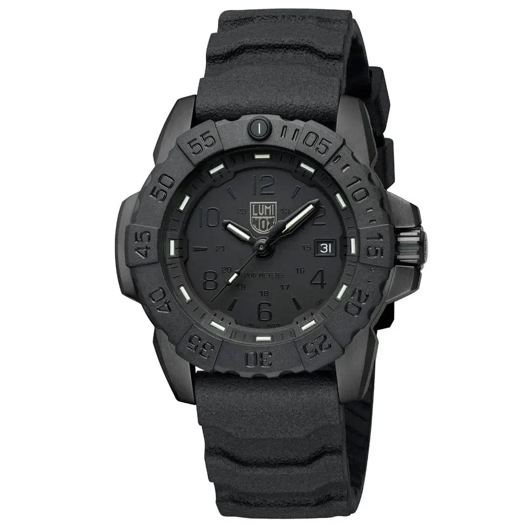 Luminox Navy Seal Steel 3250 Time Date Series Black 45mm XS.3251.BO.CB - Image 10