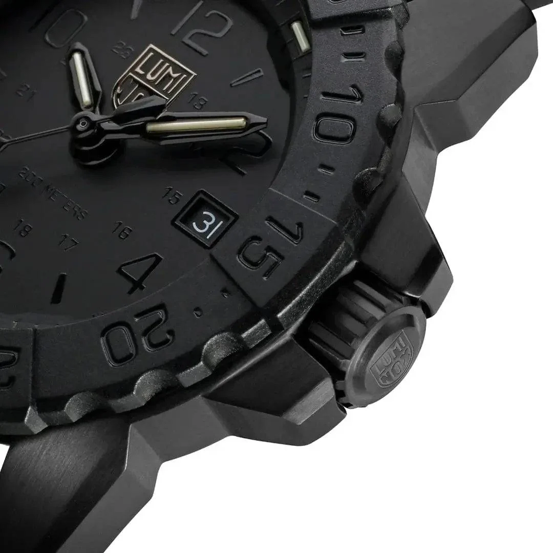 Luminox Navy Seal Steel 3250 Time Date Series Black 45mm XS.3251.BO.CB - Image 6
