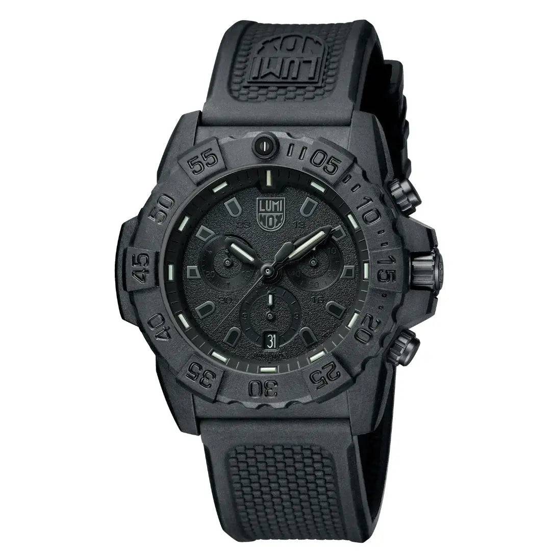 Luminox Navy Seal Steel 3580 Series Chronograph Watch 43mm XS.3581.BO - Image 4