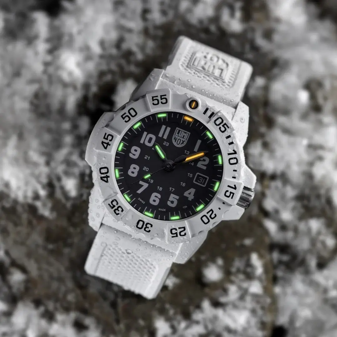 Luminox Navy Seal White Military Dive Watch 45mm XS.3507.WB - Image 3