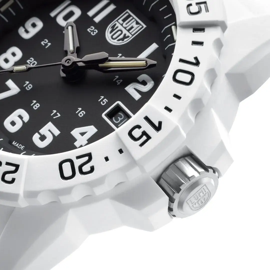 Luminox Navy Seal White Military Dive Watch 45mm XS.3507.WB - Image 5