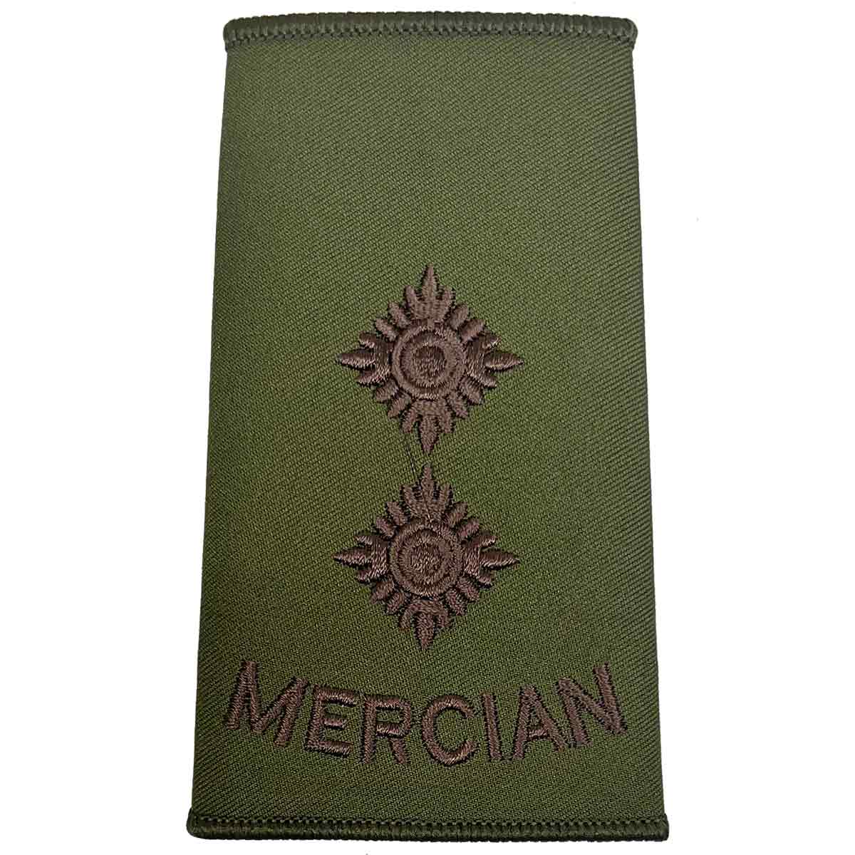 Mercian Regiment Olive Green Rank Slides (Pair) - Image 12