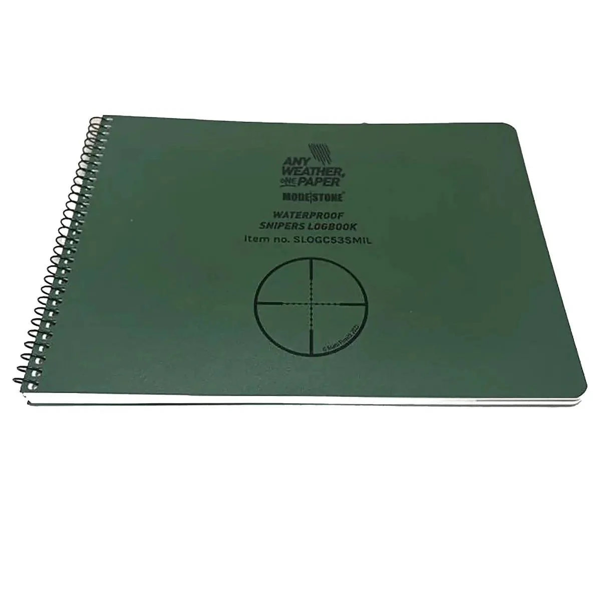 Modestone Snipers Waterproof Logbook
