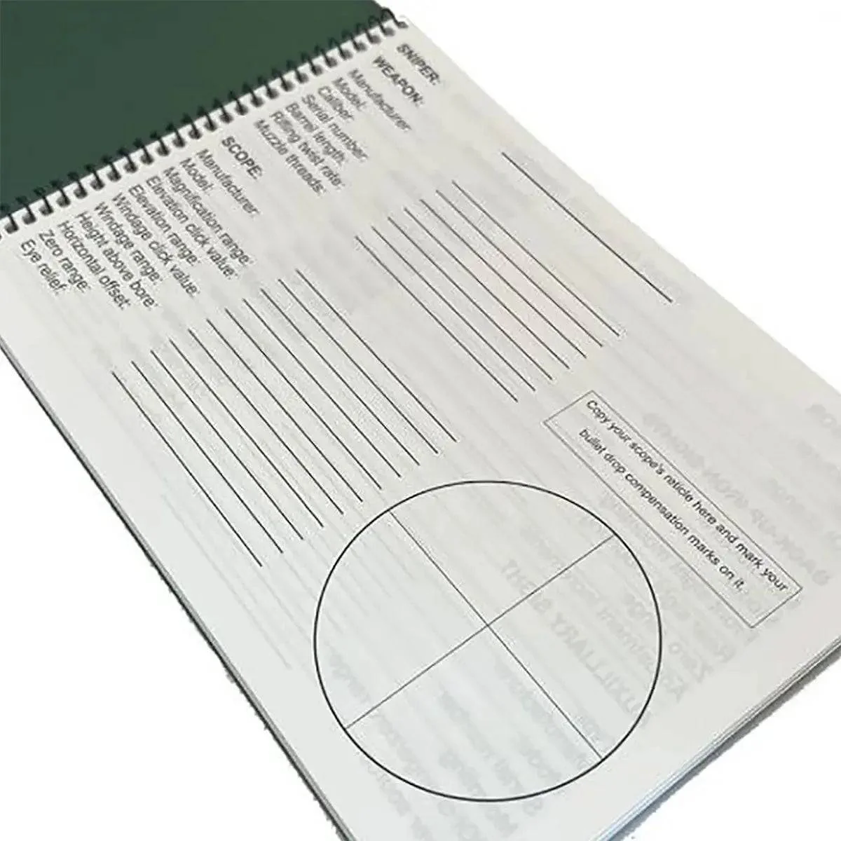 Modestone Snipers Waterproof Logbook - Image 2