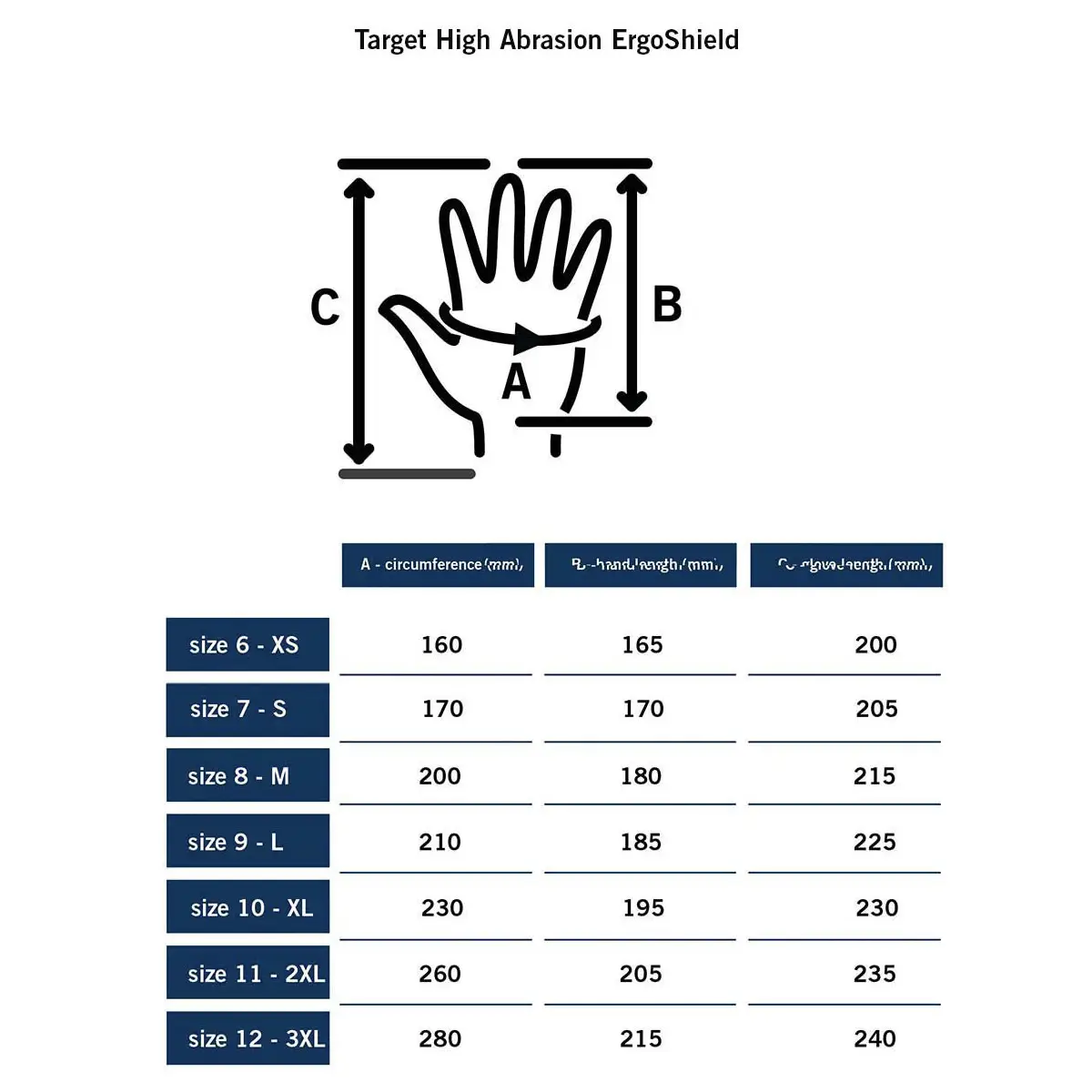 MoG Target High Abrasion Ergoshield Gloves Multicam - Image 4