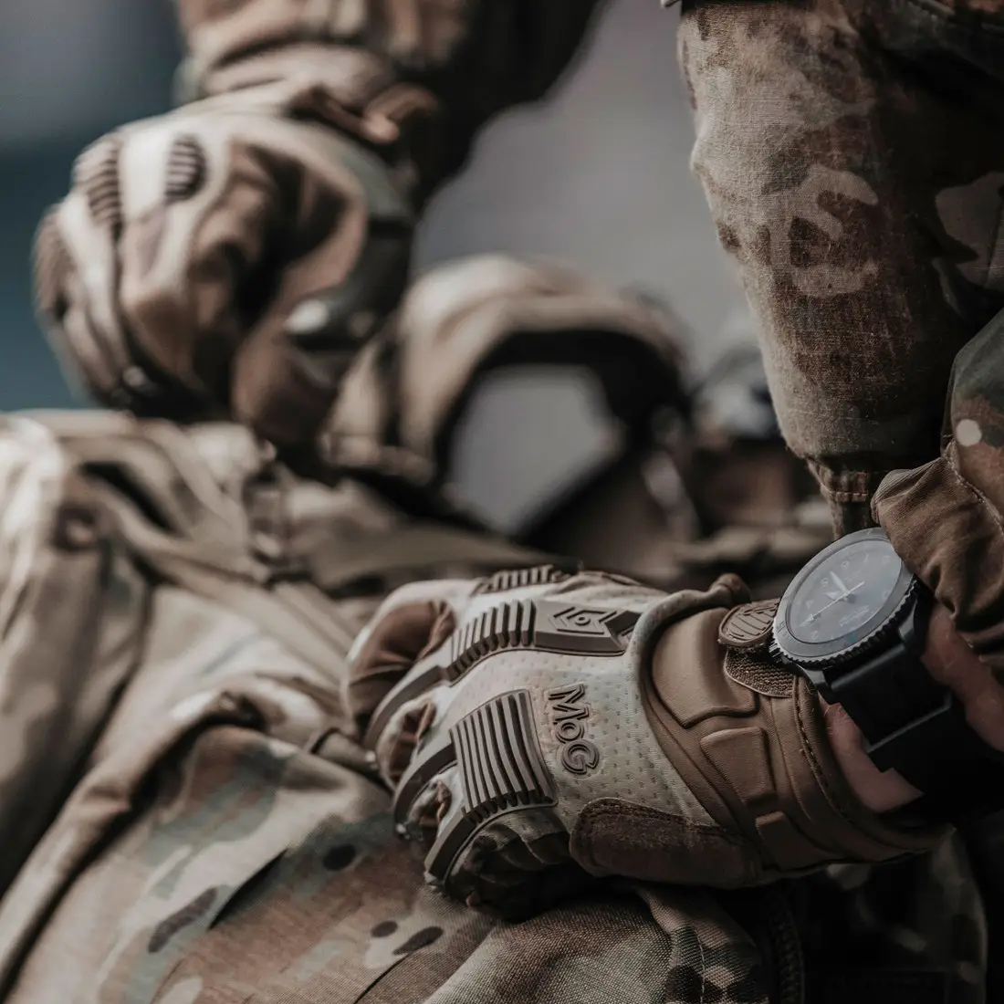 MoG Target High Abrasion Ergoshield Gloves Multicam - Image 6