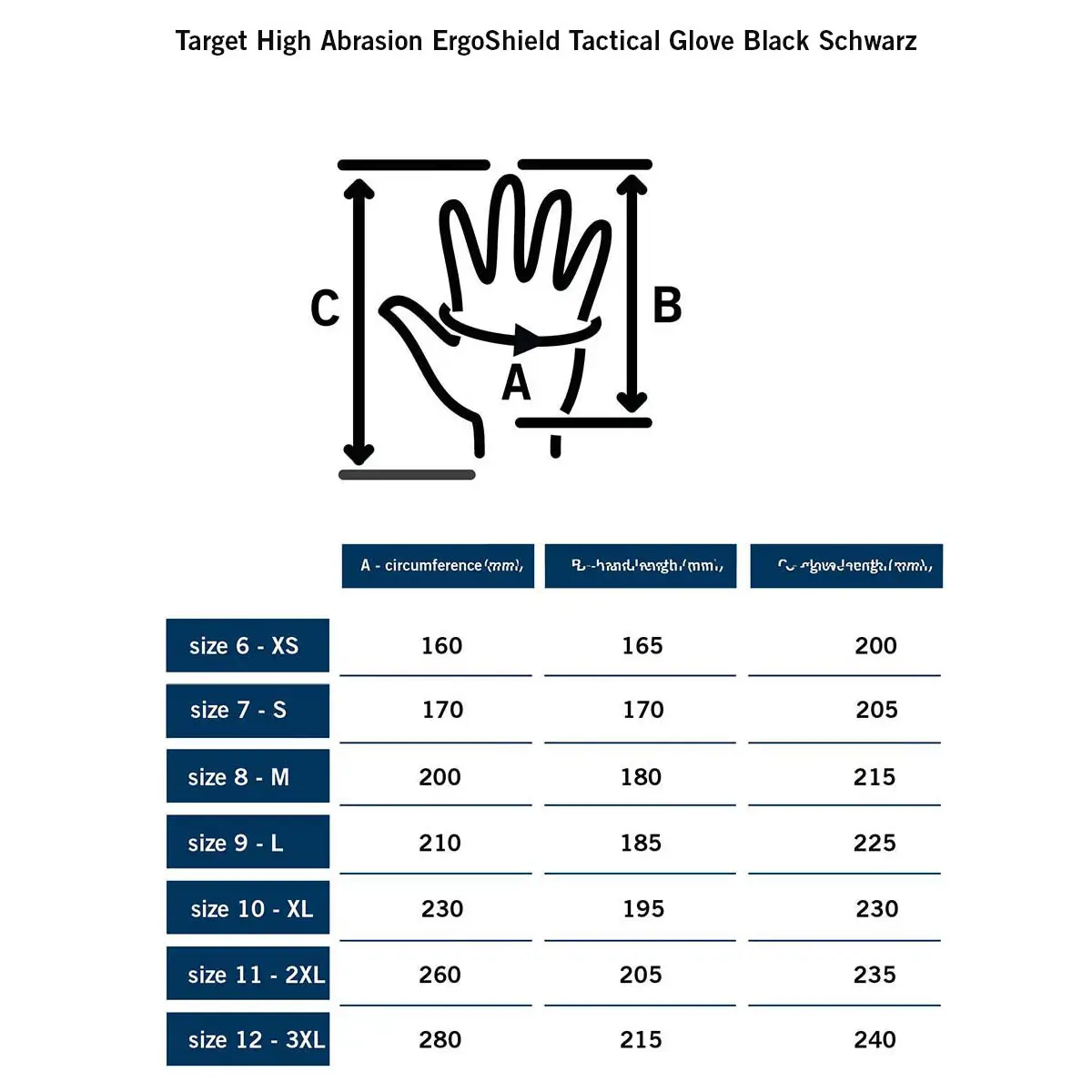 MoG Target High Abrasion Ergoshield Gloves Trivium Brown - Image 3