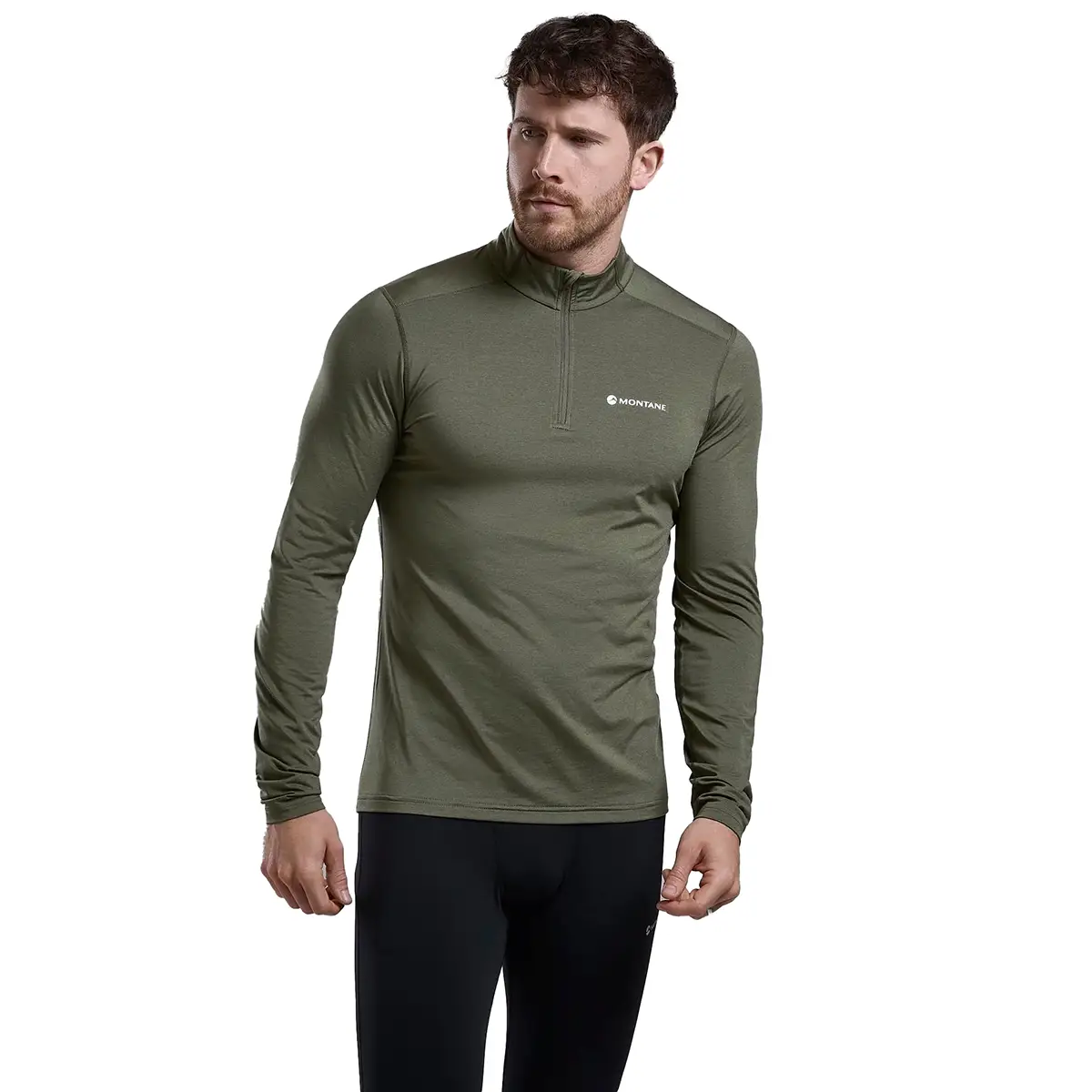 Montane Mens Dart XT Zip Neck Long Sleeved Thermal Top - Image 5