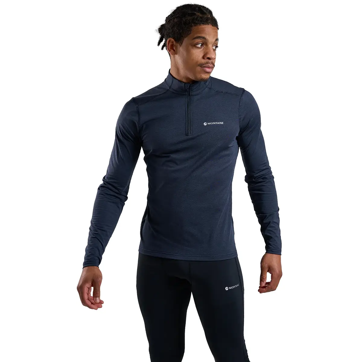 Montane Mens Dart XT Zip Neck Long Sleeved Thermal Top - Image 6