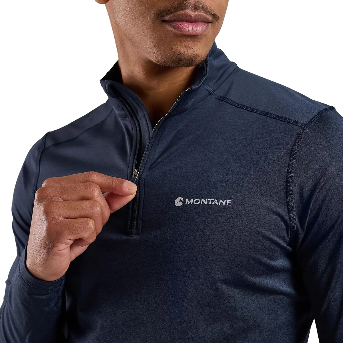 Montane Mens Dart XT Zip Neck Long Sleeved Thermal Top - Image 7