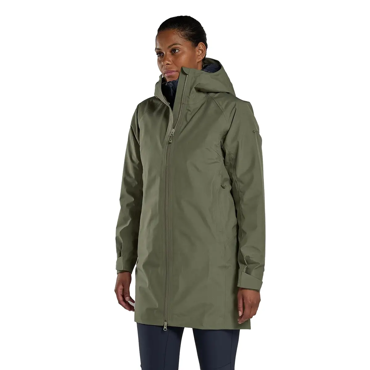 Montane Womens Spirit Long Goretex Waterproof Jacket - Image 3