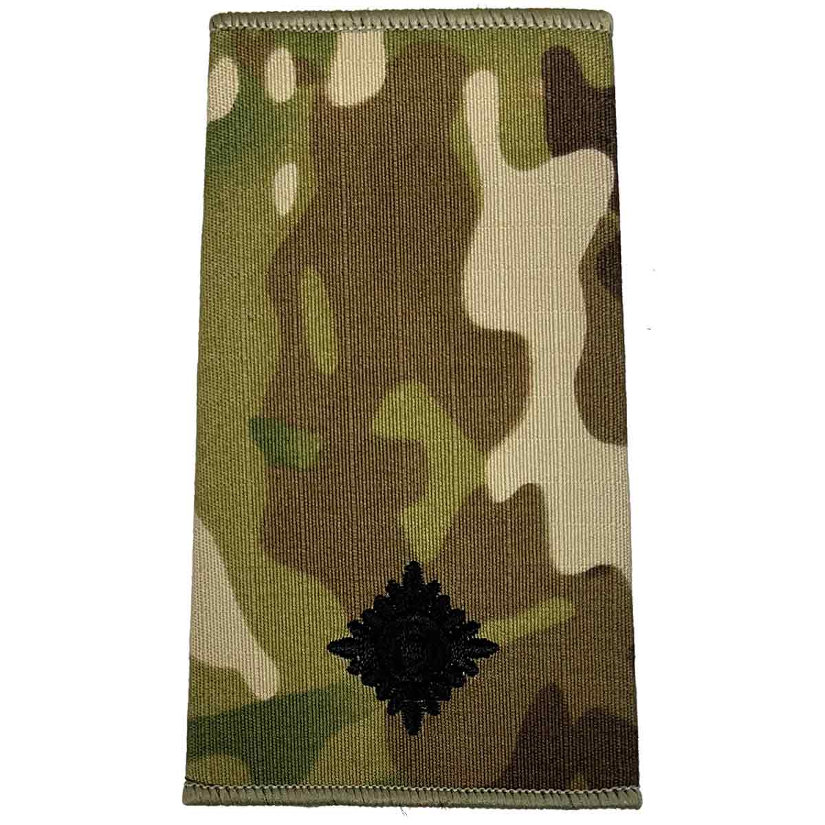Multicam Rank Slides with Black Embroidery (Pair) - Image 10