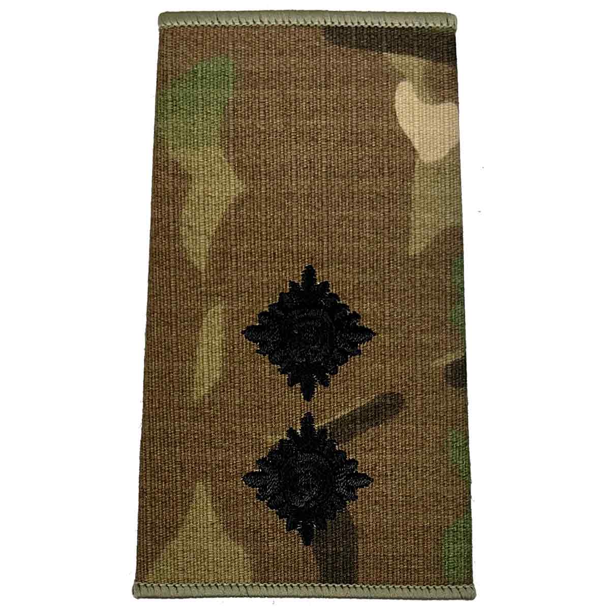 Multicam Rank Slides with Black Embroidery (Pair) - Image 11