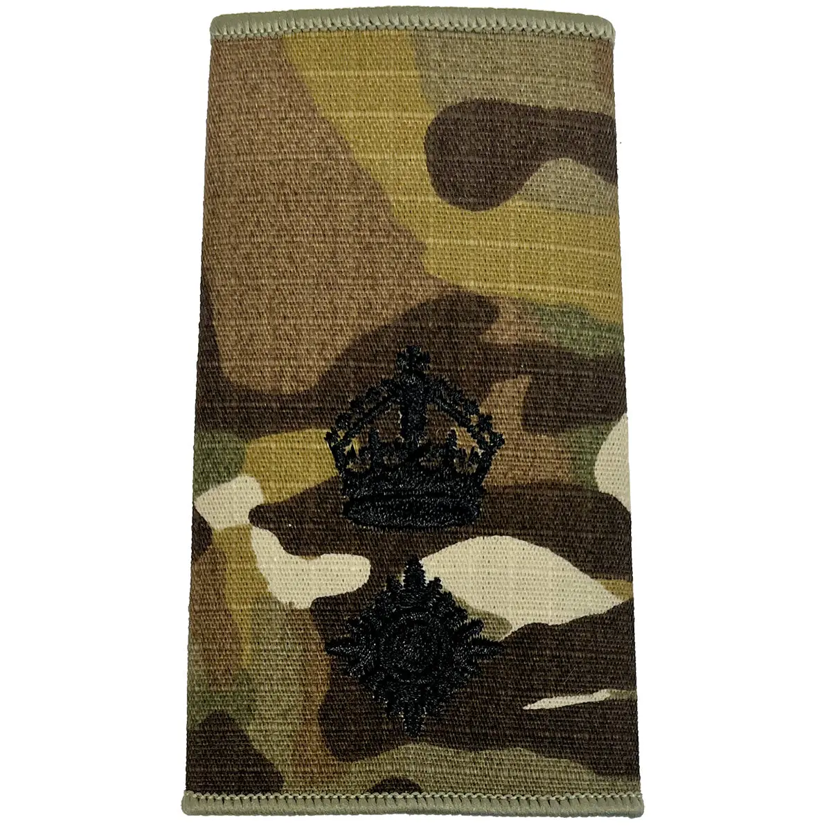 Multicam Rank Slides with Black Embroidery (Pair) - Image 17