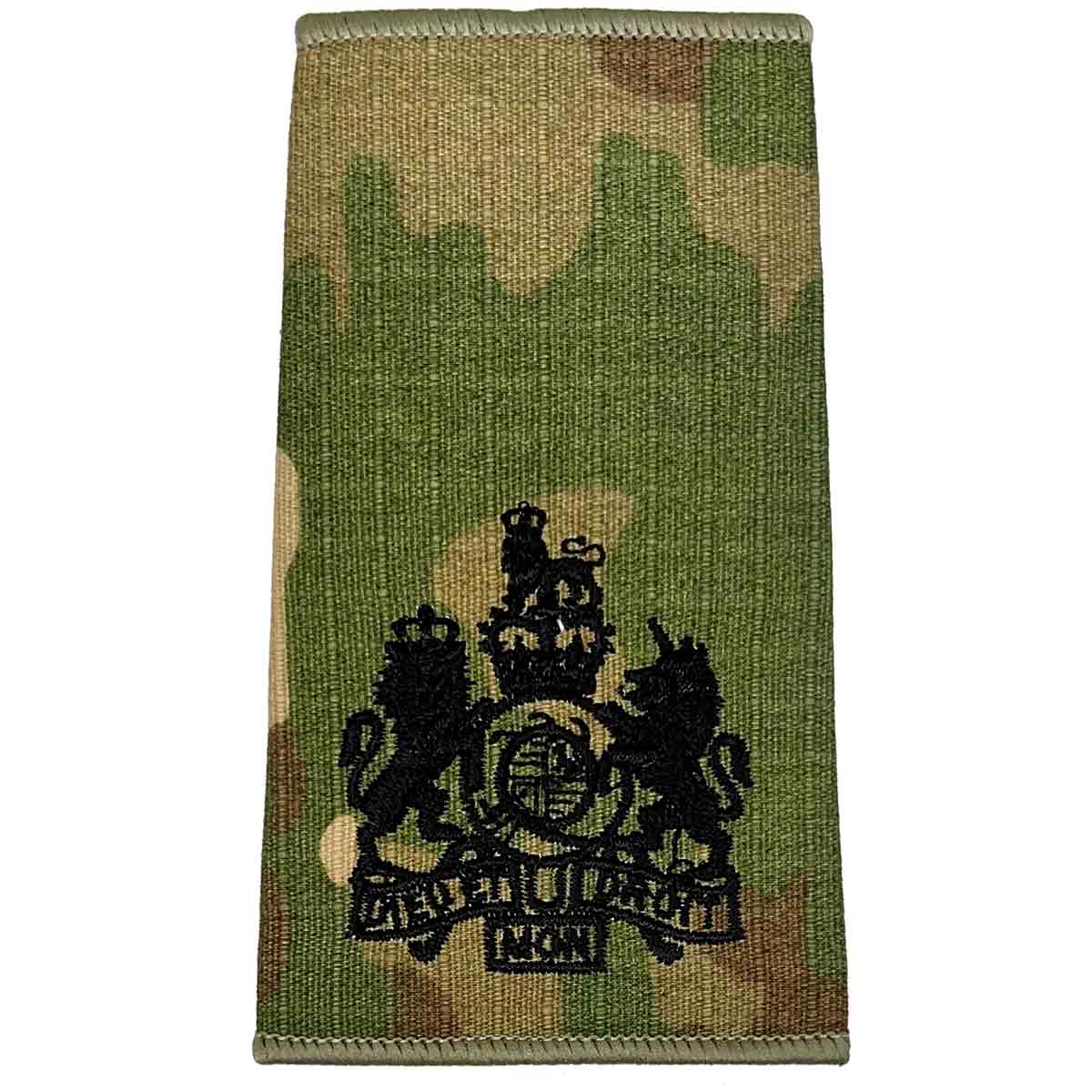 Multicam Rank Slides with Black Embroidery (Pair) - Image 6