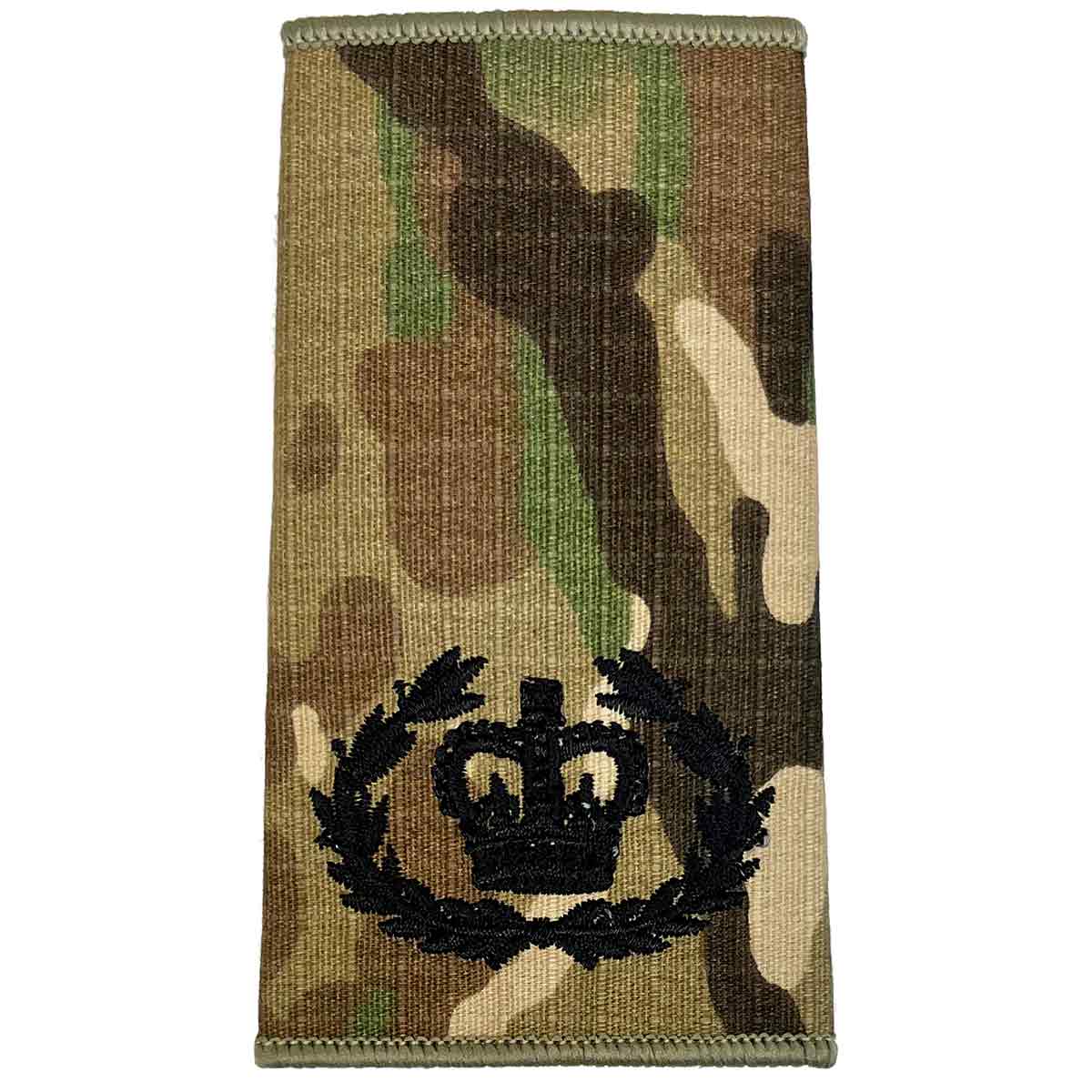 Multicam Rank Slides with Black Embroidery (Pair) - Image 7