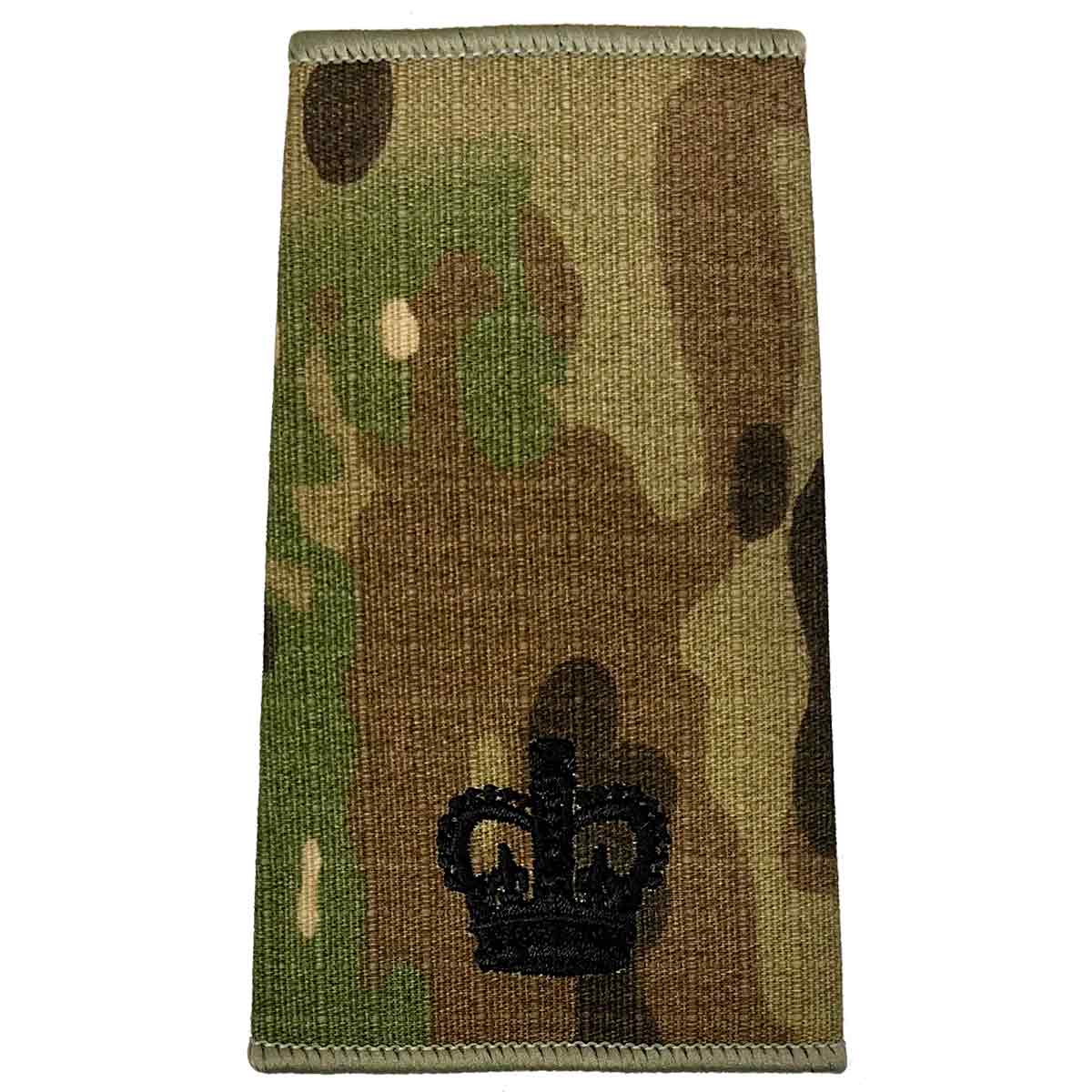 Multicam Rank Slides with Black Embroidery (Pair) - Image 9