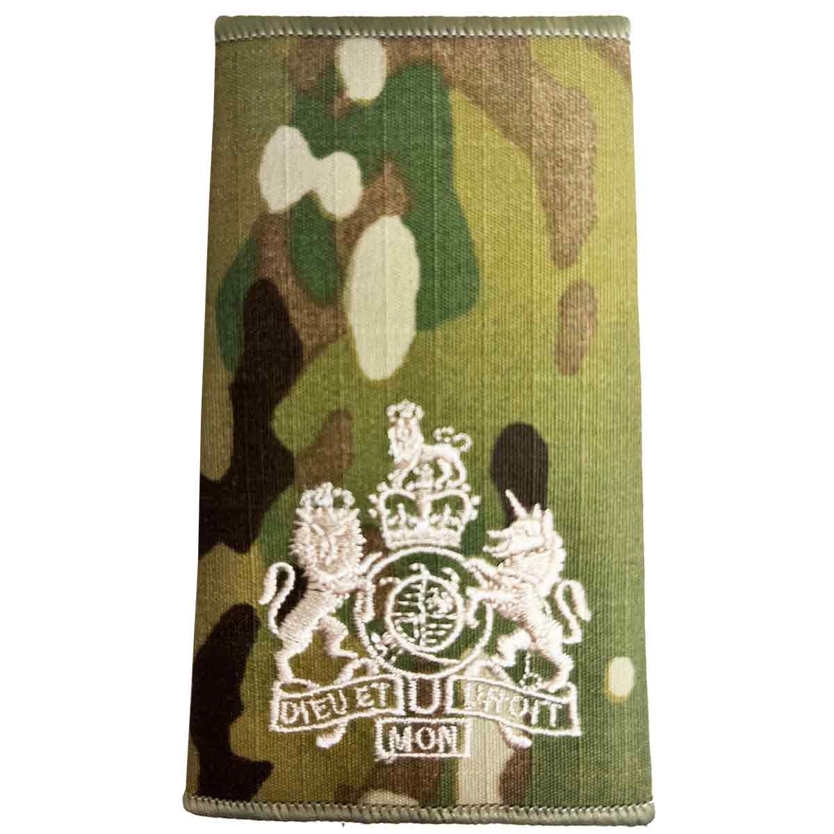 Multicam Rank Slides with Ivory Embroidery (Pair) - Image 15