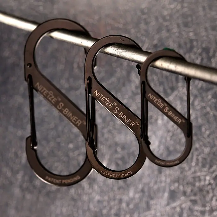 Nite-Ize S-Binner Size 3 Carabiner Black