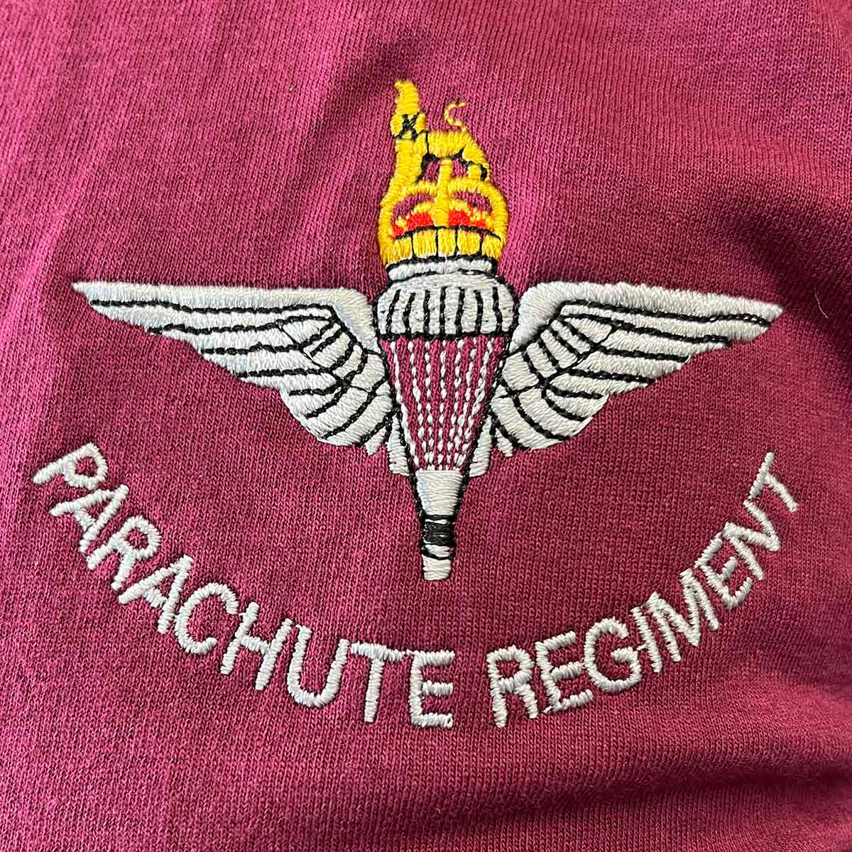 Parachute Regiment Maroon T-Shirt - Image 3