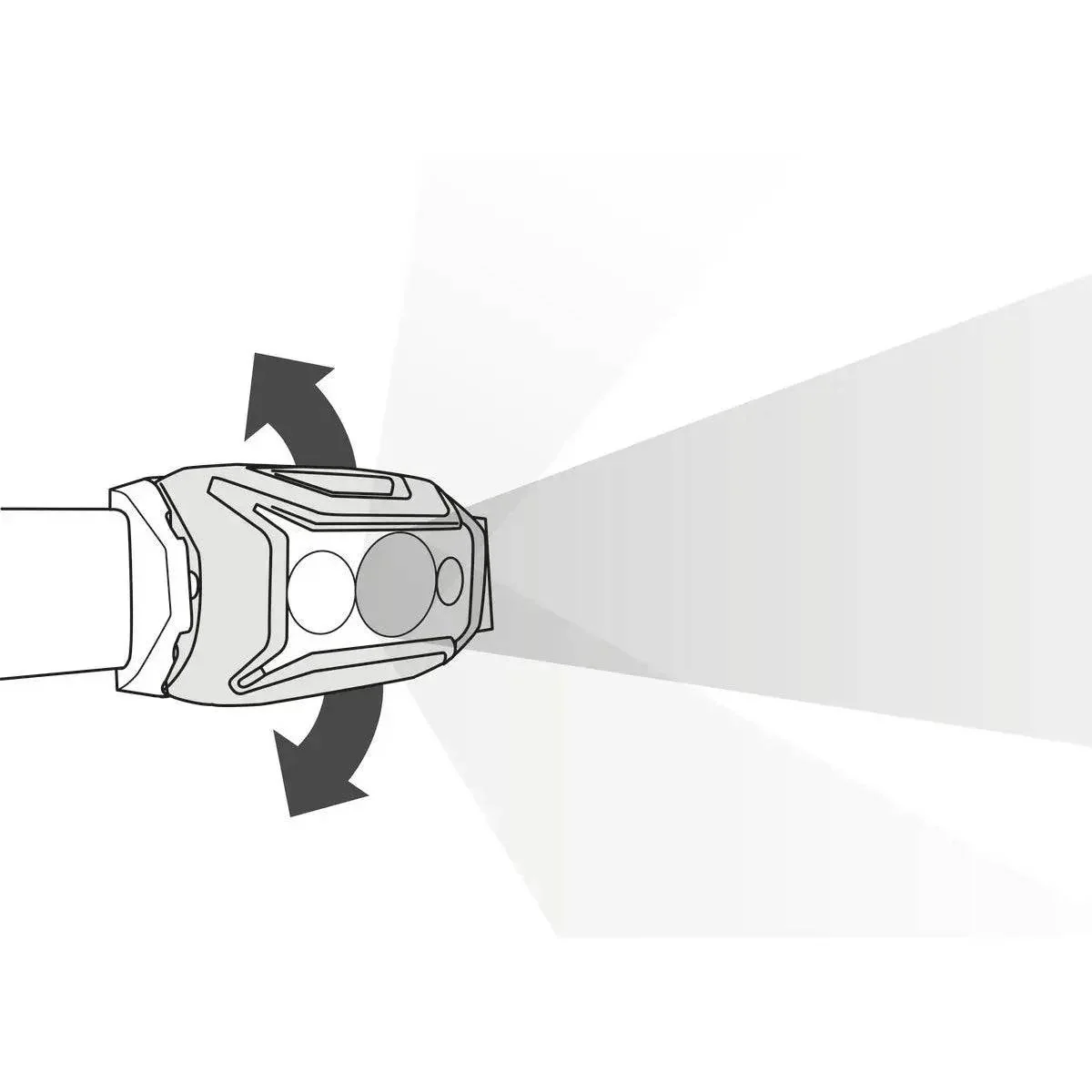 Petzl Actik Headtorch with Red Lighting 450 Lumens - Image 6