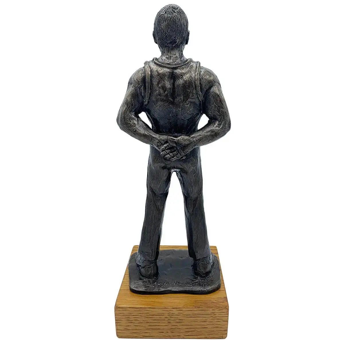 Physical Training Instructor Bronze Resin Statue - Image 3