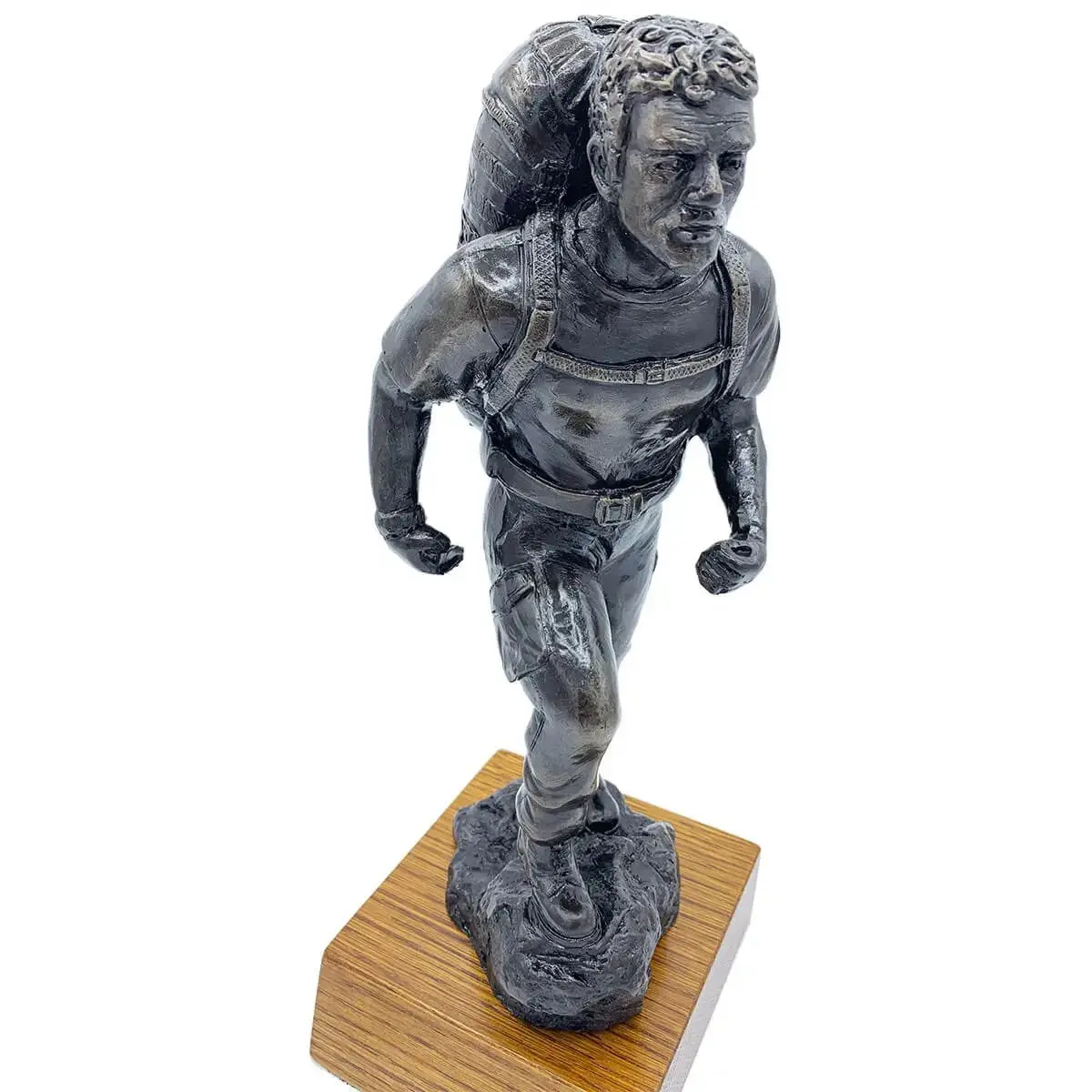 PTI Instructor with Bergen Bronze Resin Statue - Image 5