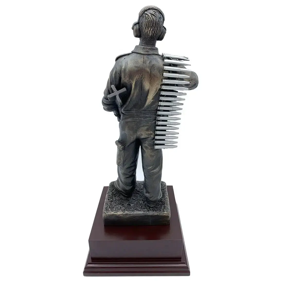 RAF Armourer Bronze Resin Figurine Statue - Image 3