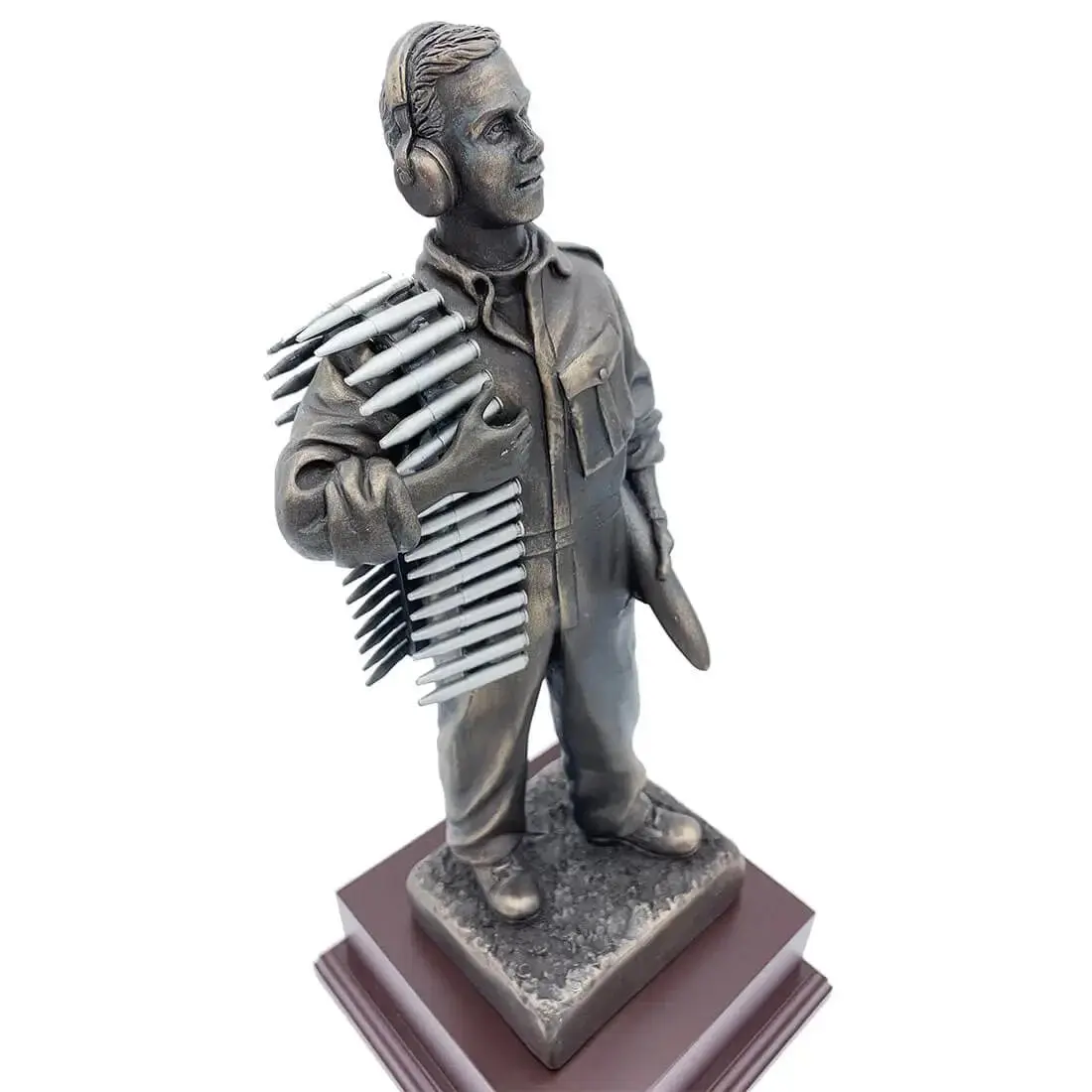 RAF Armourer Bronze Resin Figurine Statue - Image 5