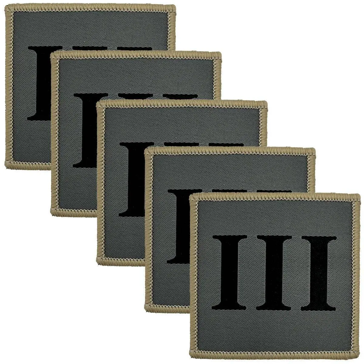 Ranger Regiment III Iron On TRF Badge with Tan Border - Image 3