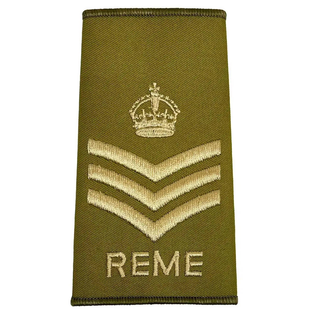 REME Olive Green Rank Slides (Pair) - Image 17