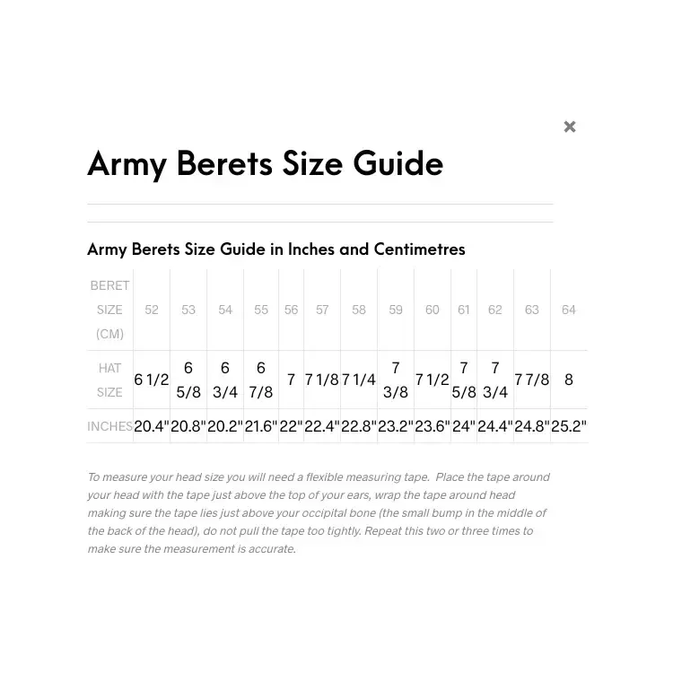 Rifle Green Beret Army UK Silk Lined - Image 3